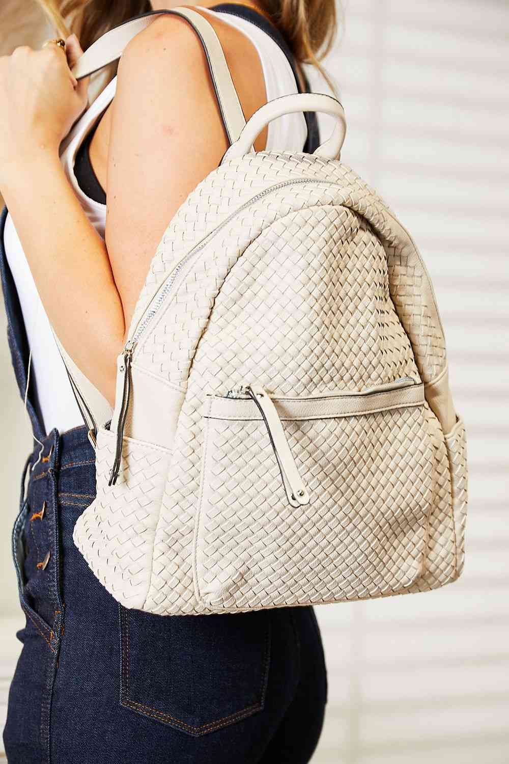 Out and About Leather Backpack